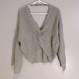 Forever 21 cross back sweater medium